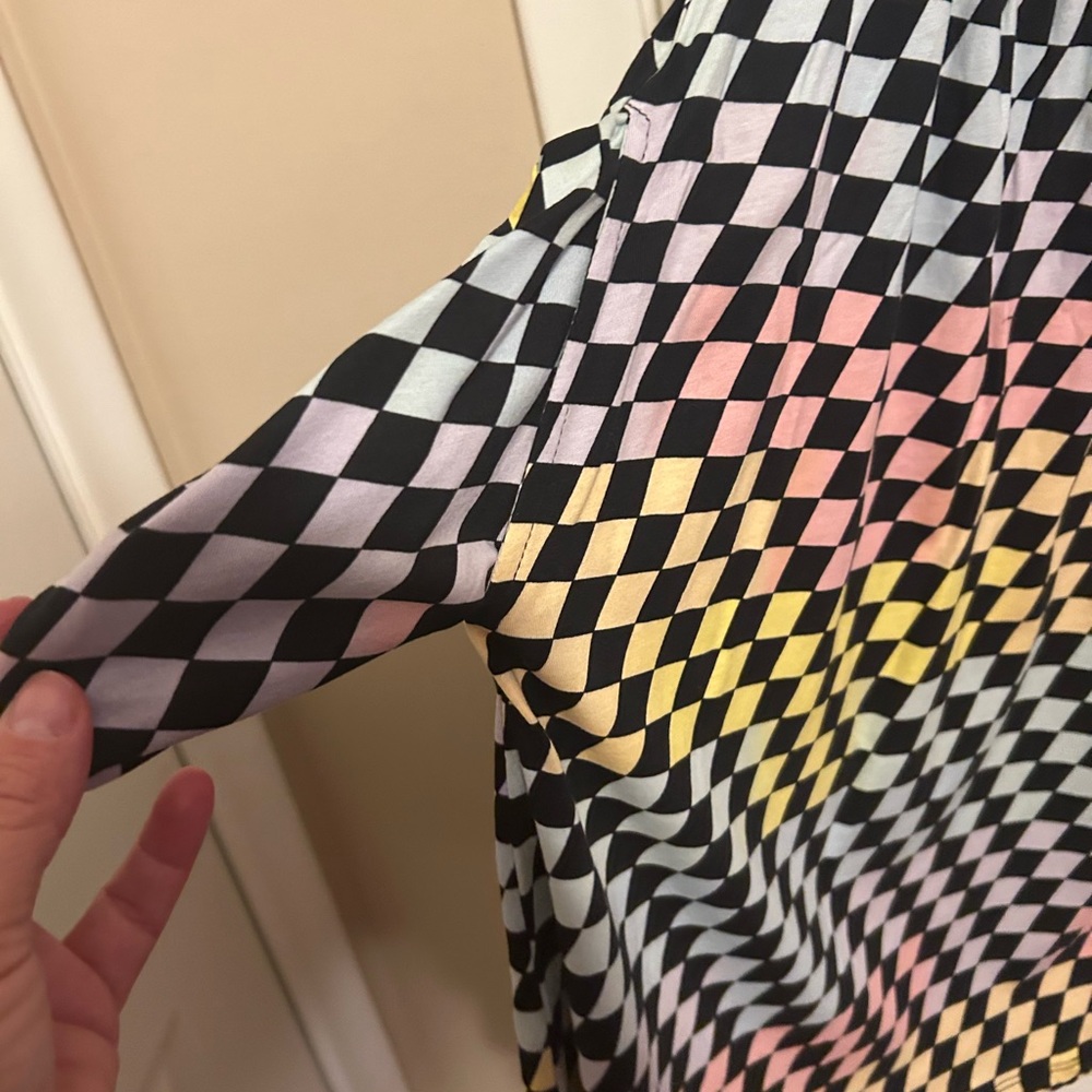 Colorful Checkered Dress - Picture 5 of 6